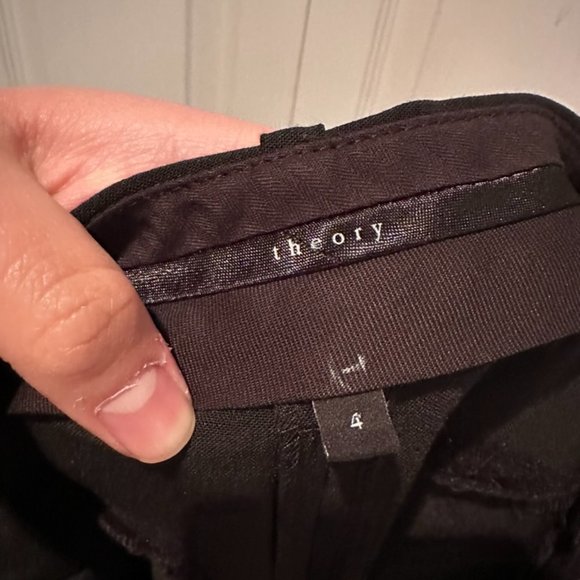 EUC theory wool blend pants - Picture 4 of 6